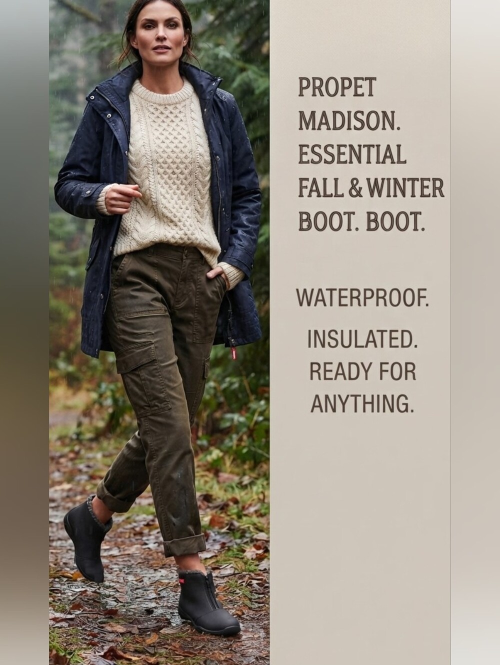 NWB - Propet Madison Mid Zip